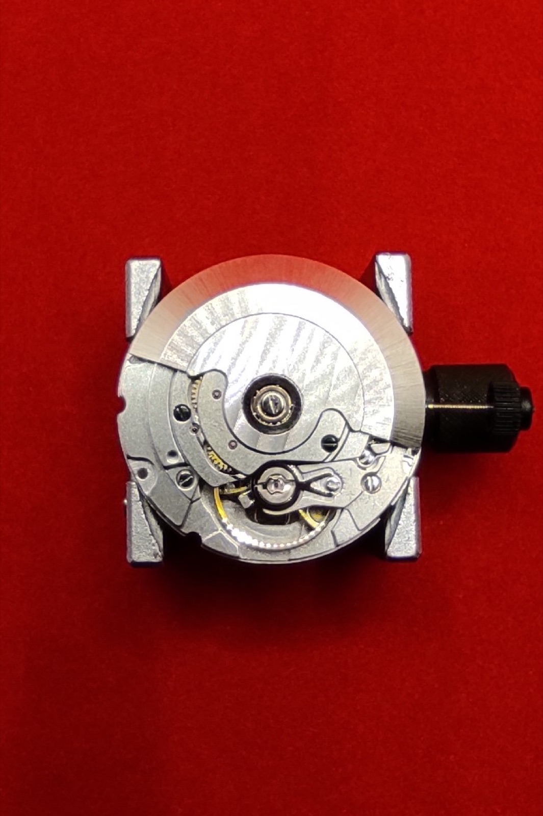 Mechanisch 6497-uurwerk in een houder